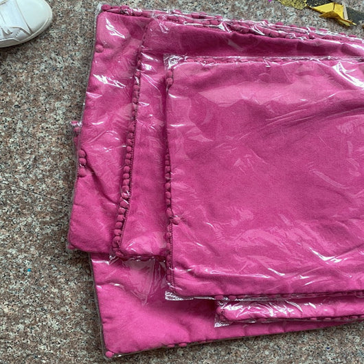 Funda de Almohada Terciopelo con Encaje Bola - Image 21