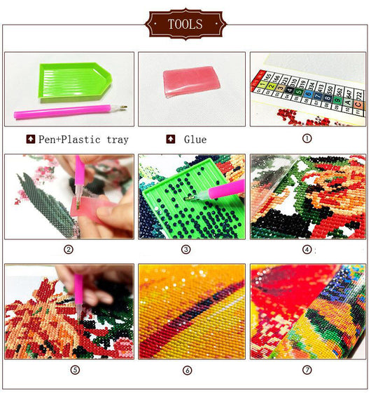 Cuadro de Diamantes Serie Paisajes - Decoración Artística - Image 3