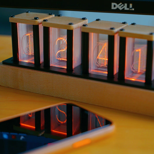 Reloj Nixie LED Digital - Decoración Retro Vintage para Escritorio - Image 2