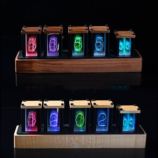 Reloj Nixie LED Digital - Decoración Retro Vintage para Escritorio