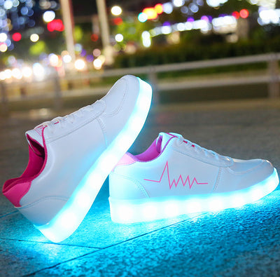 Zapatillas LED con Carga USB - Zapatos Luminosos para Mujer - Image 6