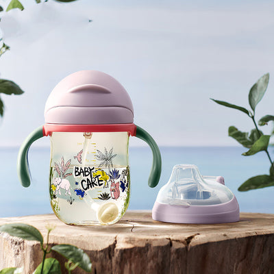 Vaso Infantil Antiasfixia con Pajita Pato y Asa - Material PPSU Seguro - Image 7