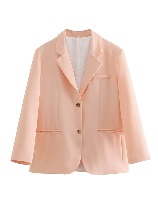 Blazer Recto Casual de Verano para Mujer - Comodidad y Estilo - Image 12