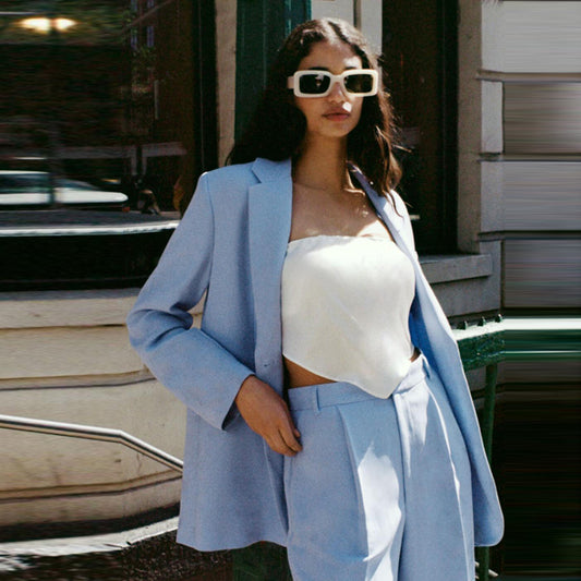 Blazer Recto Casual de Verano para Mujer - Comodidad y Estilo