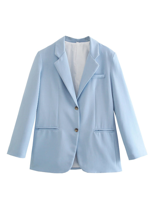 Blazer Recto Casual de Verano para Mujer - Comodidad y Estilo - Image 2