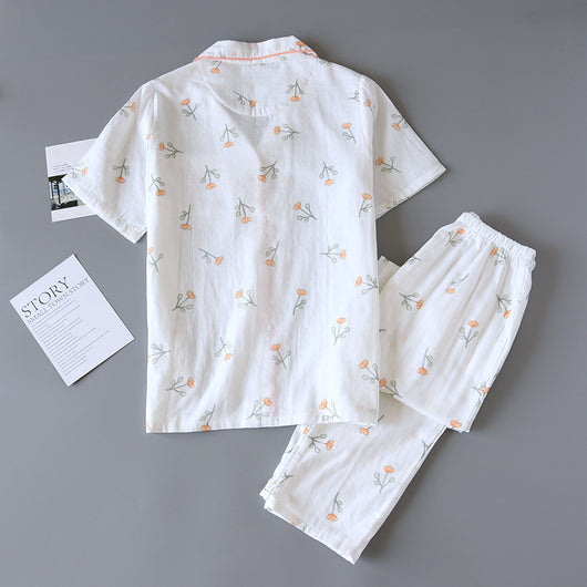 Pijama Mujer Doble Gasa de Algodón - Comfort Hogar - Image 7