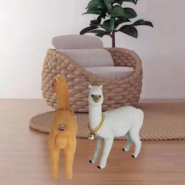 Altavoz Bluetooth Portátil Diseño de Alpaca con Radio FM