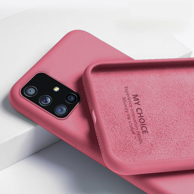Funda Protectora A50 de Silicona Líquida Suave - Image 14