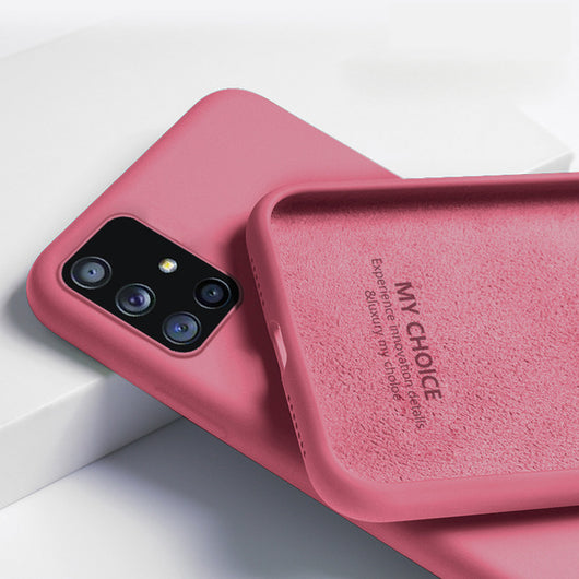 Funda Protectora A50 de Silicona Líquida Suave - Image 14