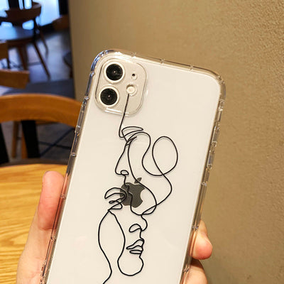 Funda Protectora Abstracta Compatible con iPhone y Dispositivos Internacionales - Image 4