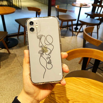 Funda Protectora Abstracta Compatible con iPhone y Dispositivos Internacionales - Image 3