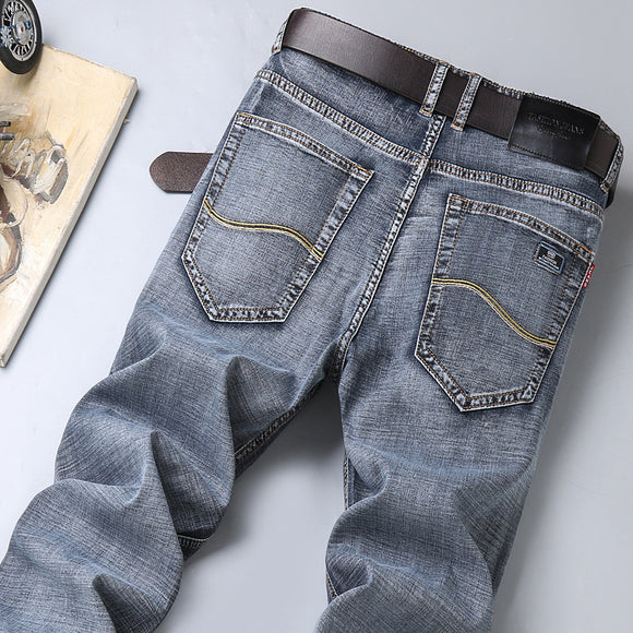 Pantalones Jeans Slim Straight para Hombre