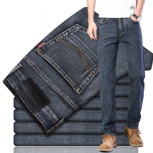 Pantalones Jeans Slim Straight para Hombre