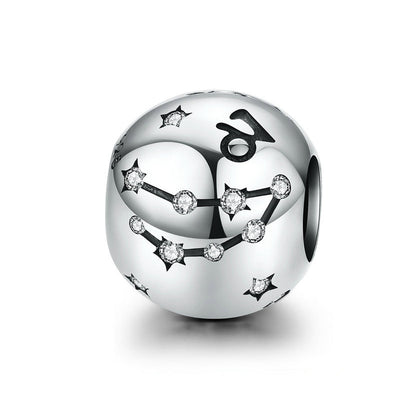 Pulsera DIY con Cuentas de Plata Esterlina de los Doce Signos del Zodiaco - Image 8