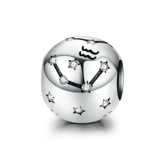 Pulsera DIY con Cuentas de Plata Esterlina de los Doce Signos del Zodiaco - Image 10