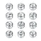 Pulsera DIY con Cuentas de Plata Esterlina de los Doce Signos del Zodiaco