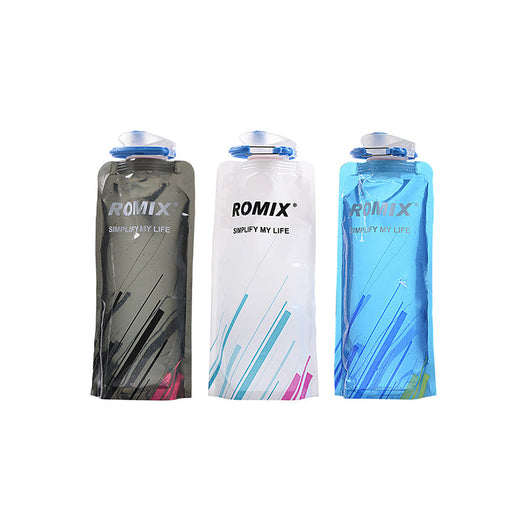 Botella de Agua Plegable Portátil con Mosquetón para Camping y Deportes - Image 14