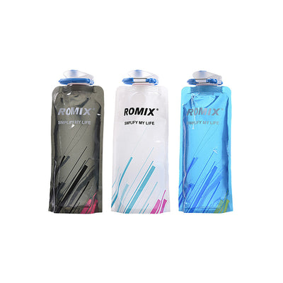 Botella de Agua Plegable Portátil con Mosquetón para Camping y Deportes - Image 5