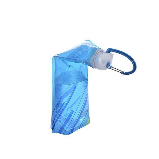 Botella de Agua Plegable Portátil con Mosquetón para Camping y Deportes - Image 8