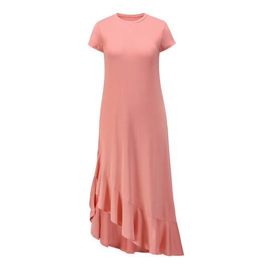 Vestido Tejido de Manga Corta para Tallas Grandes - Image 7