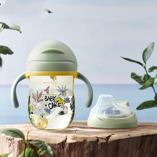 Vaso Infantil Antiasfixia con Pajita Pato y Asa - Material PPSU Seguro - Image 8