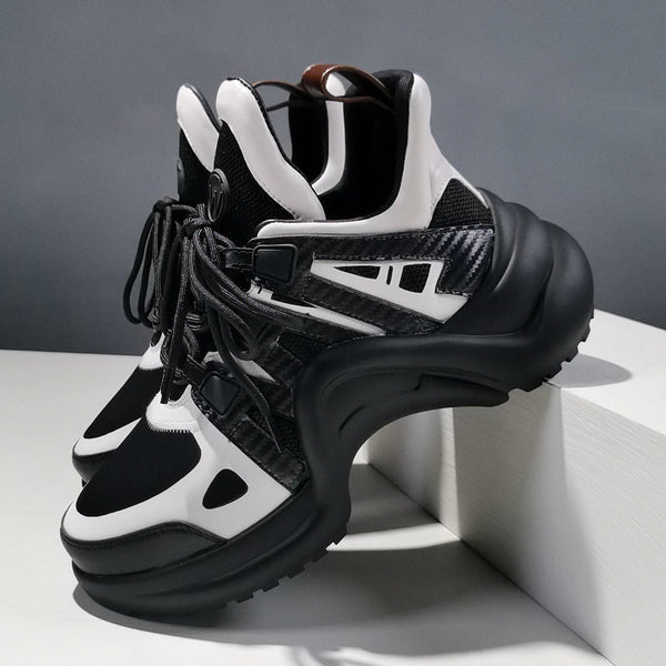 Zapatillas Deportivas Running Negro para Mujer - Estilo Papá
