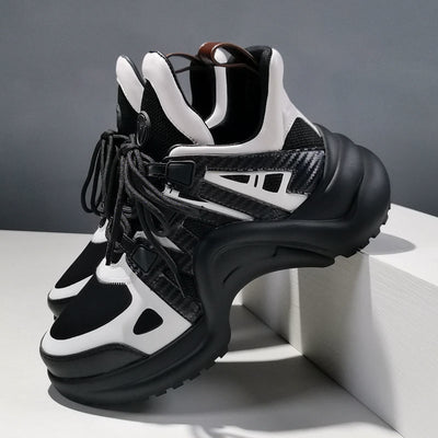 Zapatillas Deportivas Running Negro para Mujer - Estilo Papá