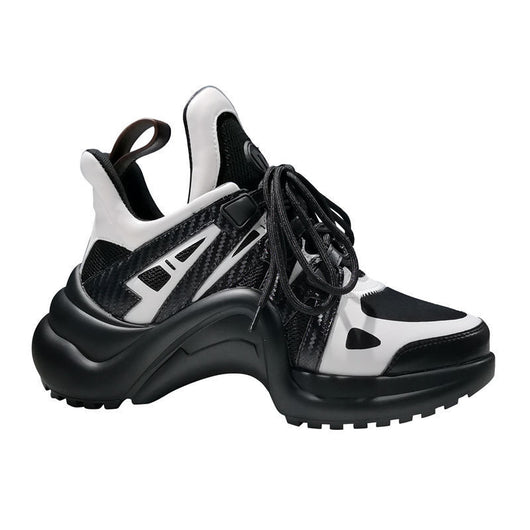 Zapatillas Deportivas Running Negro para Mujer - Estilo Papá - Image 3