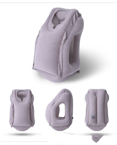 Almohada Inflable de Viaje para Avión y Tren - Image 10