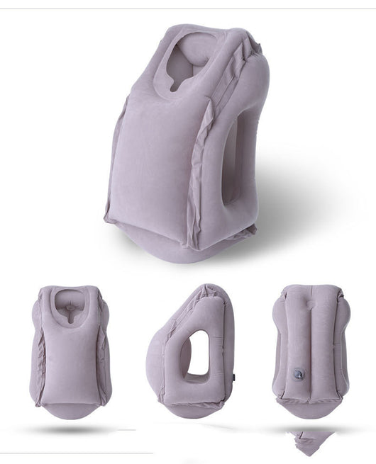 Almohada Inflable de Viaje para Avión y Tren - Image 10