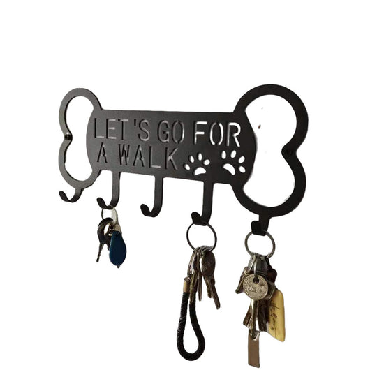Perchero de Pared Decorativo con Diseño de Perro en Hierro Forjado - Image 3