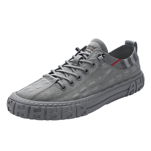 Zapatos Casuales Hombre Estilo Coreano con Patrón Paraguas - Image 7
