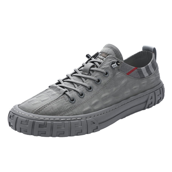 Zapatos Casuales Hombre Estilo Coreano con Patrón Paraguas