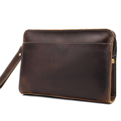 Bolso de Cuero Retro Crazy Horse Gran Capacidad - Estilo Vintage Auténtico - Image 13