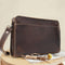 Bolso de Cuero Retro Crazy Horse Gran Capacidad - Estilo Vintage Auténtico