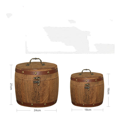 Bote de Té de Madera Portátil con Cierre Magnético - Contenedor para Té Ahumado - Image 2