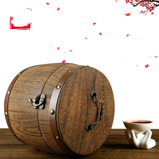Bote de Té de Madera Portátil con Cierre Magnético - Contenedor para Té Ahumado - Image 4