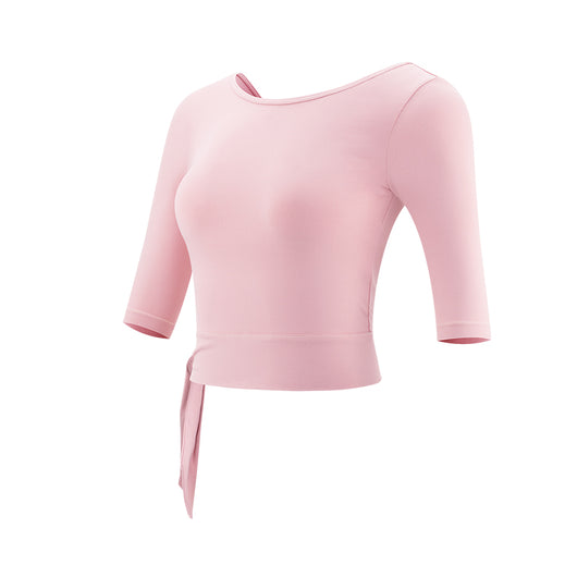 Conjunto Deportivo Mujer Manga Corta - Top Ajustado y Leggings para Yoga y Running - Image 8