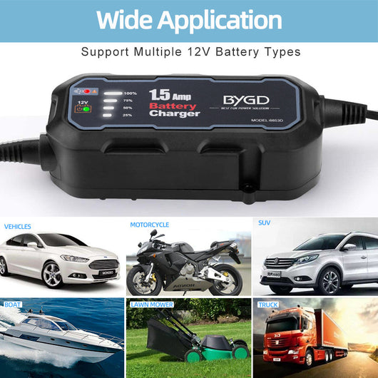 Cargador Inteligente de Baterías 12V para Auto y Moto - Reparación y Carga Rápida - Image 9
