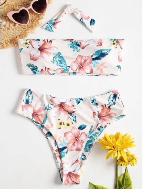 Bikini Deportivo con Corte Lateral y Estampado Moderno - Image 10