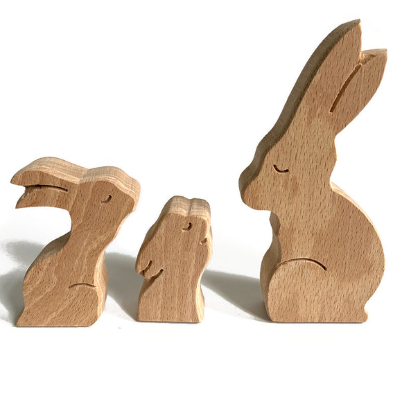 Adornos de Madera para el Día de la Madre - Serie Animales