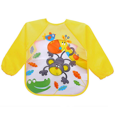 Bata de Cambio Reversible Impermeable de Manga Larga para Niños - Image 6