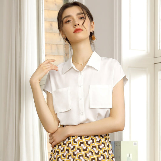 Blusa Suelta Elegante sin Mangas para Mujer - Image 7