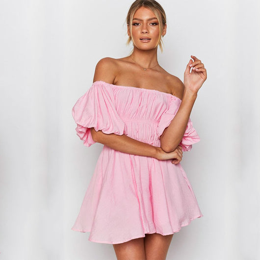 Vestido Elegante de un Solo Hombro - Image 8