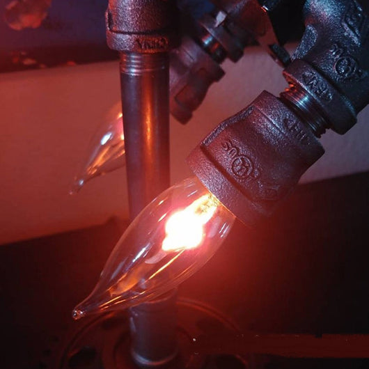 Lámpara Decorativa Cohete Steampunk Bazooka Flame - Image 5