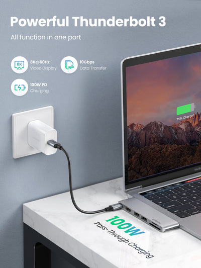 Estación de Acoplamiento USB-C Greenlink con Expansión Thunderbolt - Image 13