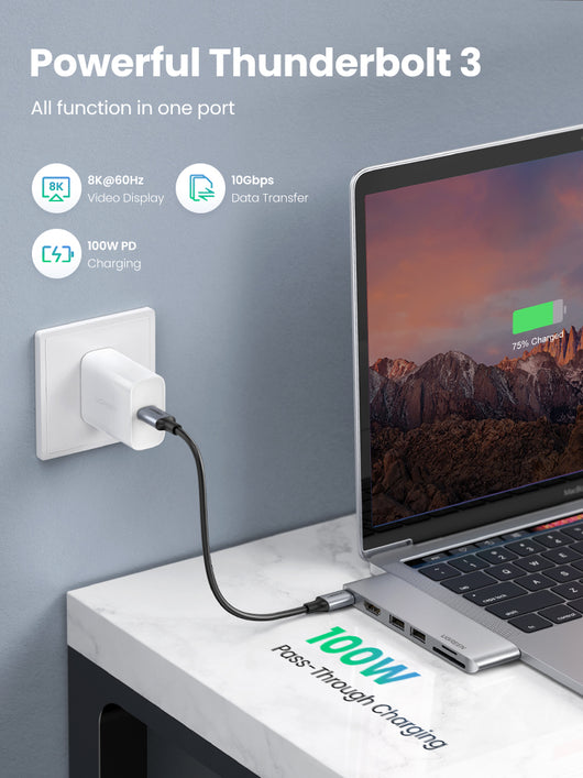 Estación de Acoplamiento USB-C Greenlink con Expansión Thunderbolt - Image 7