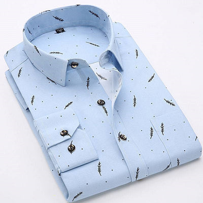 Camisa Cuadros Hombre Estilo Coreano Slim Fit Manga Larga Primavera Verano - Image 15