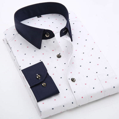 Camisa Cuadros Hombre Estilo Coreano Slim Fit Manga Larga Primavera Verano - Image 14