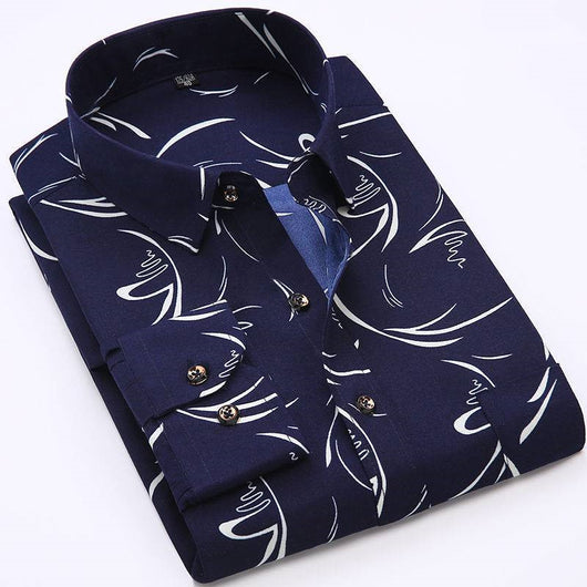 Camisa Cuadros Hombre Estilo Coreano Slim Fit Manga Larga Primavera Verano - Image 16